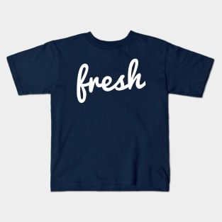 Cool Fresh Typography T-Shirt Kids T-Shirt